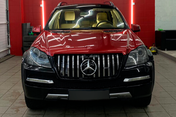 Mercedes обтяжка бампера